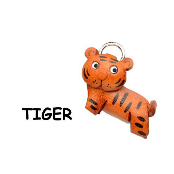 Tiger Leather Charm Bookmarker