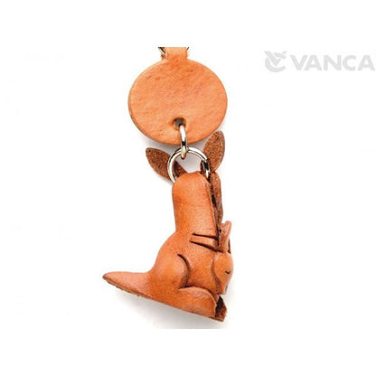 Kangaroo Japanese Leather Keychains Animal