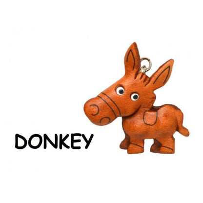 Donkey Leather Charm Bookmarker