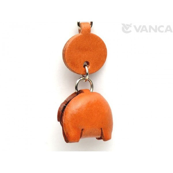Bulldog Leather Cellularphone Charm