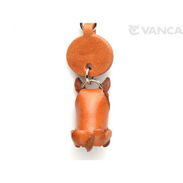 Bull Terrier Leather Dog Cellularphone Charm