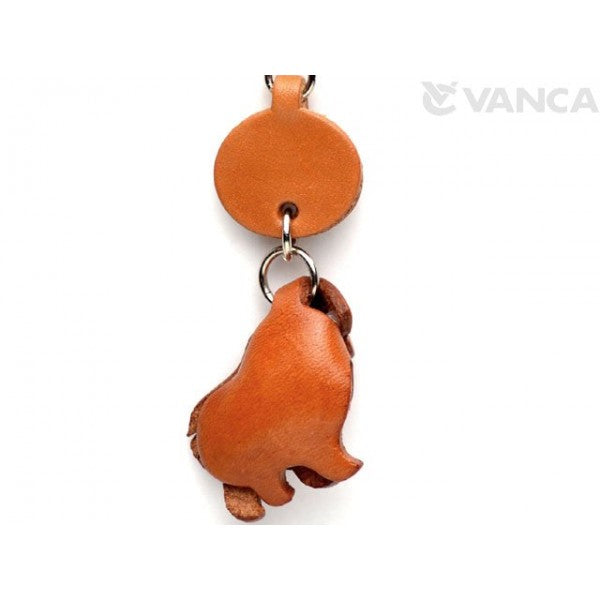 Great Pyrenees Leather Cellularphone Charm