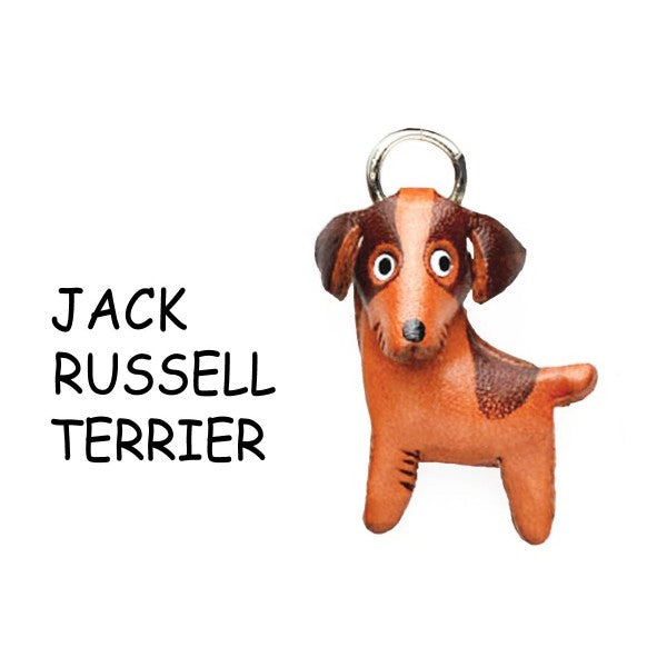 Jack russell terrier Leather dog Charm Bookmarker