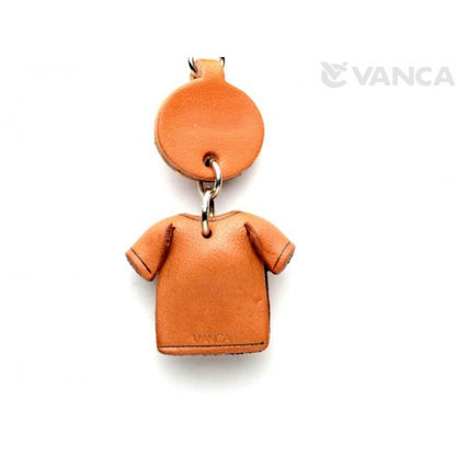 F(Blue) Japanese Leather Cellularphone Charm T-shirt