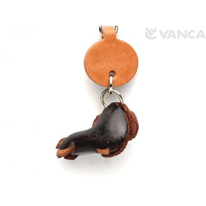Dachshund Long B&T Leather Cellularphone Charm #46771