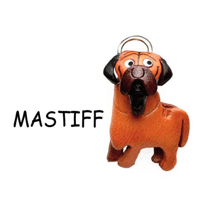 Mastiff Leather dog Charm Bookmarker