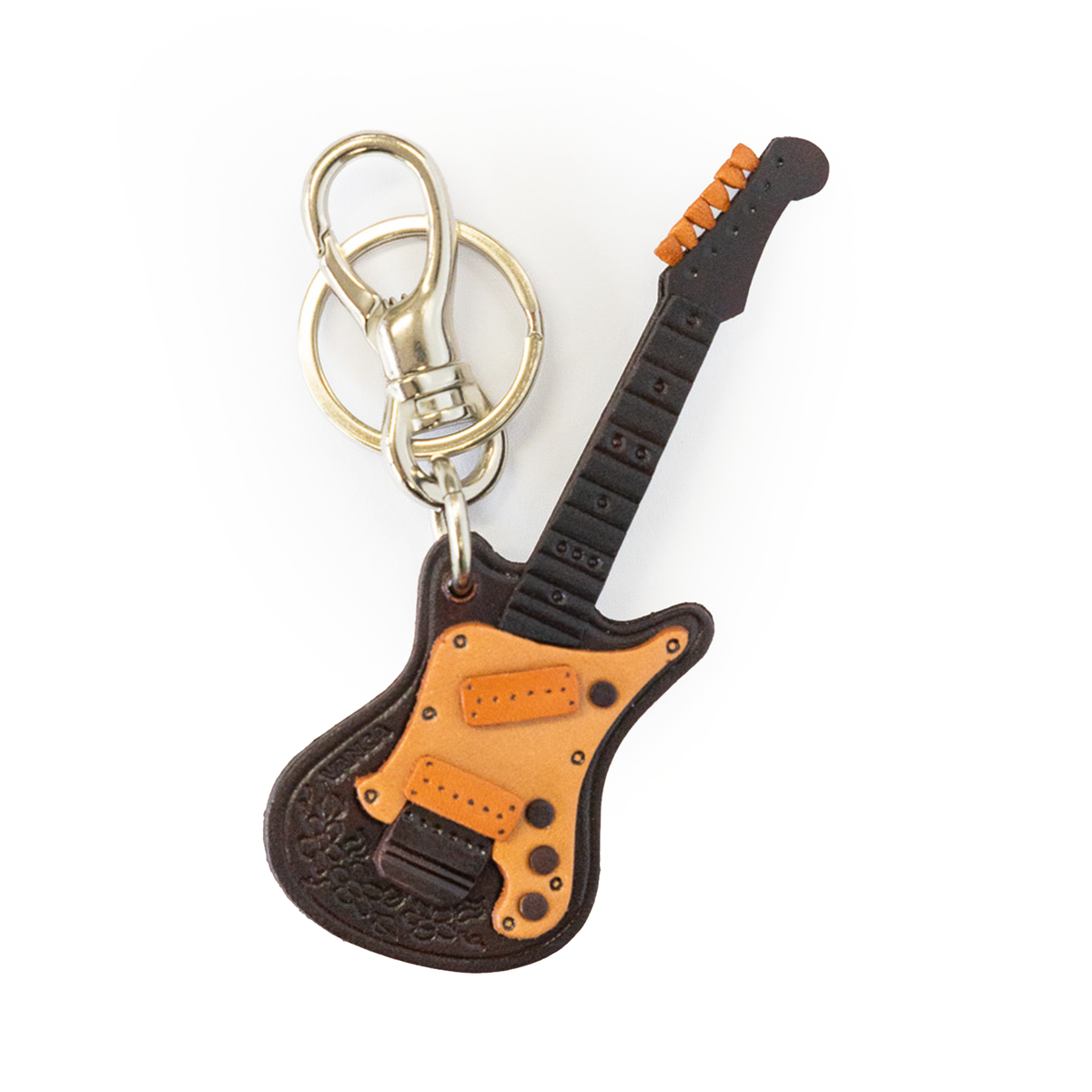 Electric Guitar Handmade Leather Goods/Bag Charm