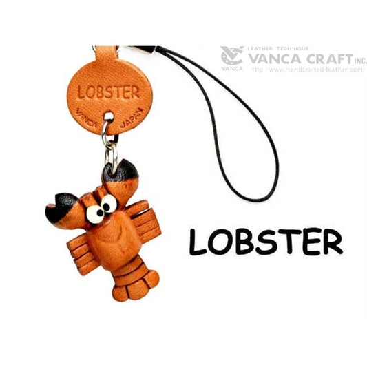 Lobster Japanese Leather Cellularphone Charm Fish