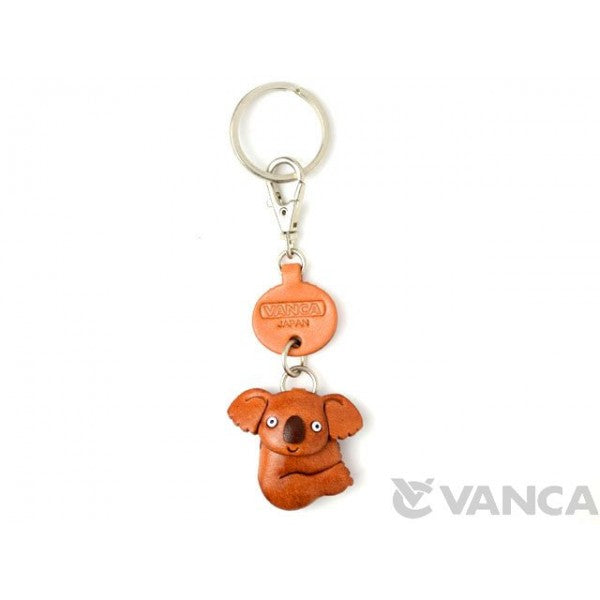 Koala Japanese Leather Keychains Animal