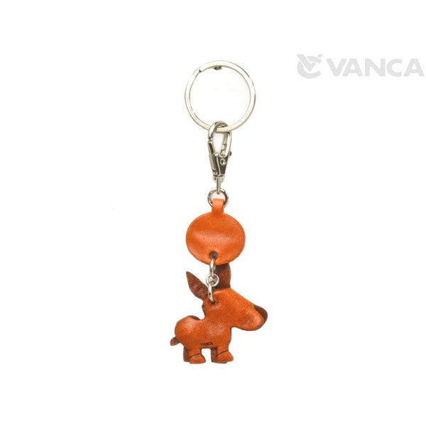 Donkey/Ass Japanese Leather Keychains Animal