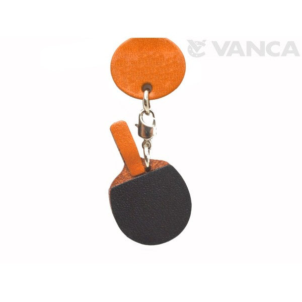 Pingpong paddle Japanese Leather Keychains Goods