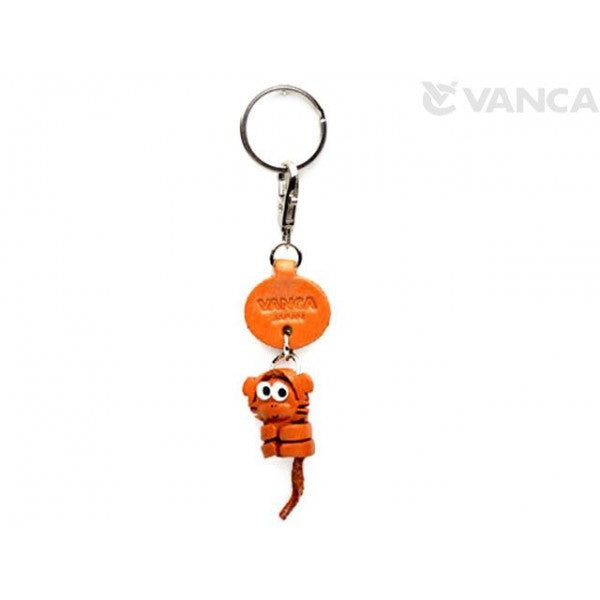 Monkey Leather Keychains Little Zodiac Mascot