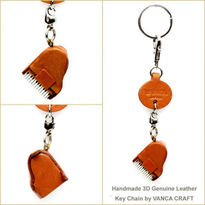 Piano Japanese Leather Keychains Goods