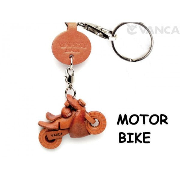 Motor bike Japanese Leather Keychains Goods