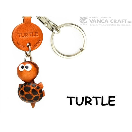 Turtle Japanese Leather Keychains Fish