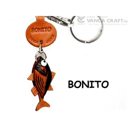 Bonito Japanese Leather Keychains Fish