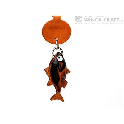 Bonito Japanese Leather Keychains Fish