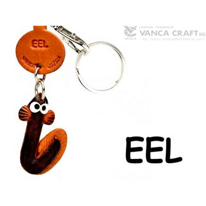 Eel Japanese Leather Keychains Fish