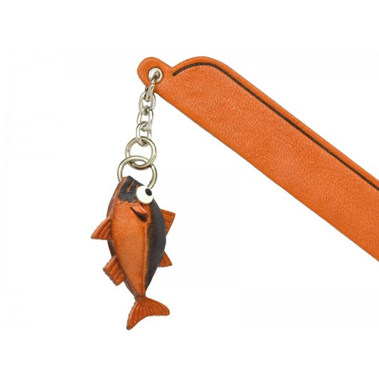 Tuna Leather Charm Bookmarker