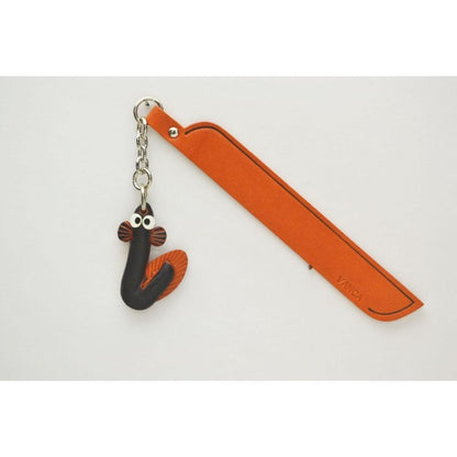 Eel Leather Charm Bookmarker