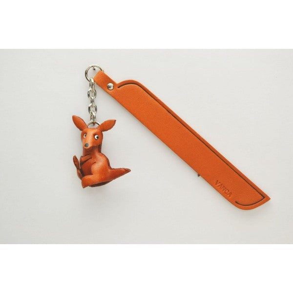 Kangaroo Leather Charm Bookmarker