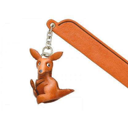 Kangaroo Leather Charm Bookmarker