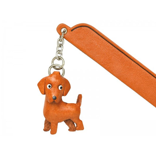 Labrador retriever Leather dog Charm Bookmarker