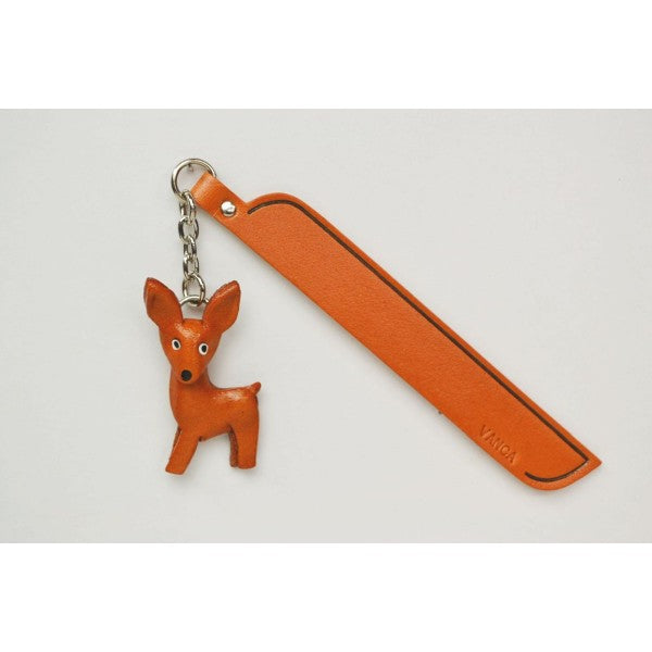 Miniature pinscher Leather dog Charm Bookmarker