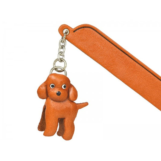 Labradoodle Leather dog Charm Bookmarker