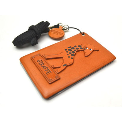 Giraffe Leather Commuter Pass/Passcard Holders