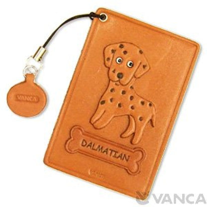 Dalmatian Leather Commuter Pass case/card Holders #26452