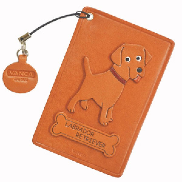 Labrador Retriever Leather Commuter Pass/Passcard Holders