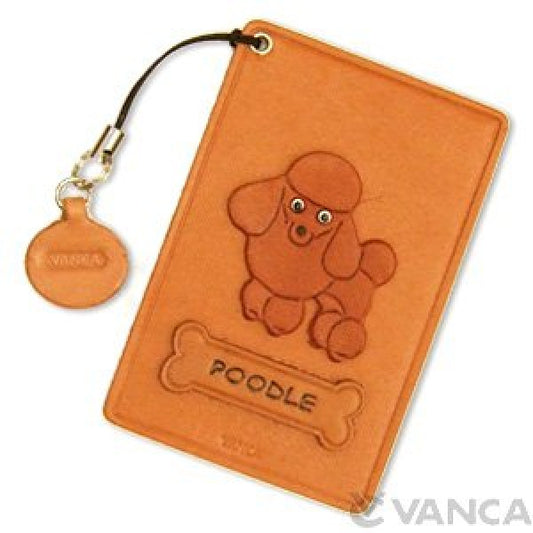 Poodle Leather Commuter Pass/Passcard Holders