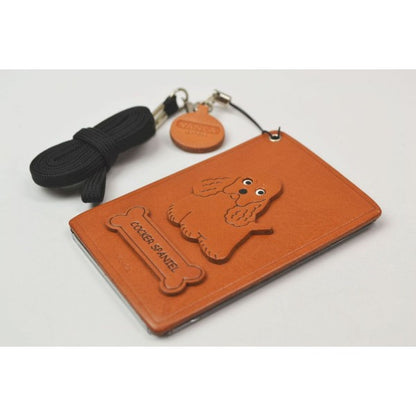 Cocker Spaniel Leather Commuter Pass case/card Holders #26449