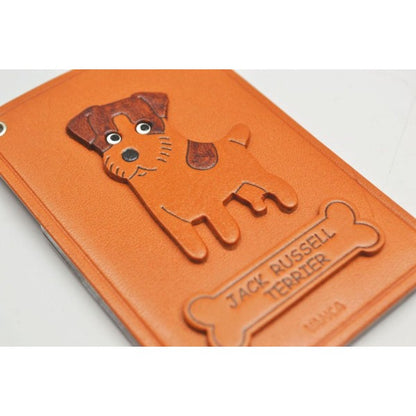 Jack Russell Terrier Leather Commuter Pass/Passcard Holders