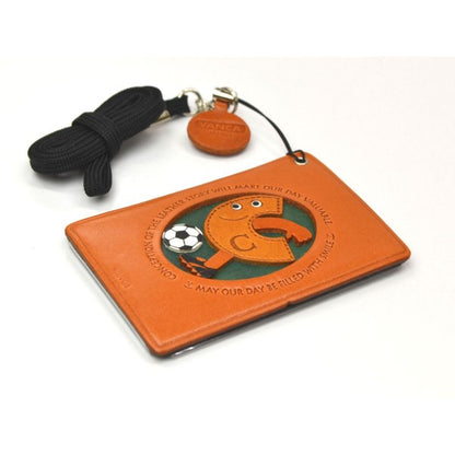 Soccer-C Leather Commuter Pass/Passcard Holders