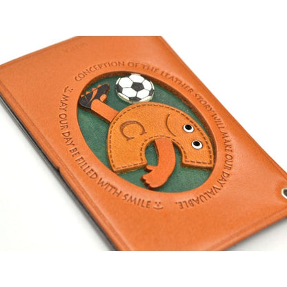 Soccer-C Leather Commuter Pass/Passcard Holders