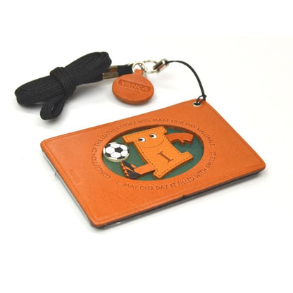 Soccer-I Leather Commuter Pass/Passcard Holders