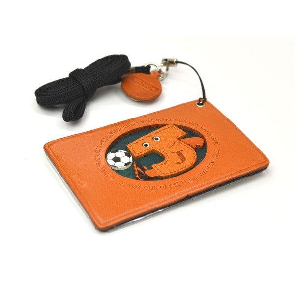 Soccer-J Leather Commuter Pass/Passcard Holders