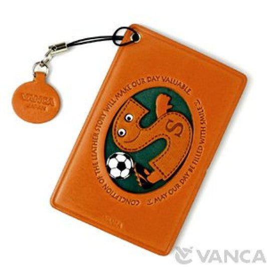 Soccer-S Leather Commuter Pass/Passcard Holders