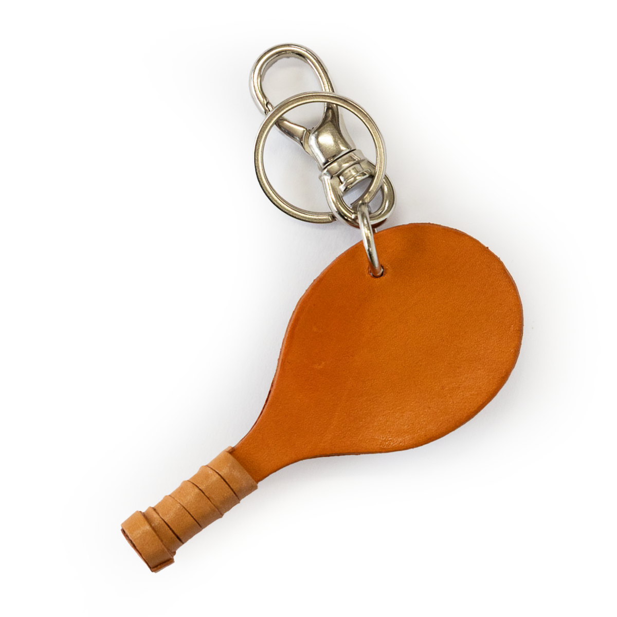 Tennis Racket Handmade Leather Sports/Bag Charm