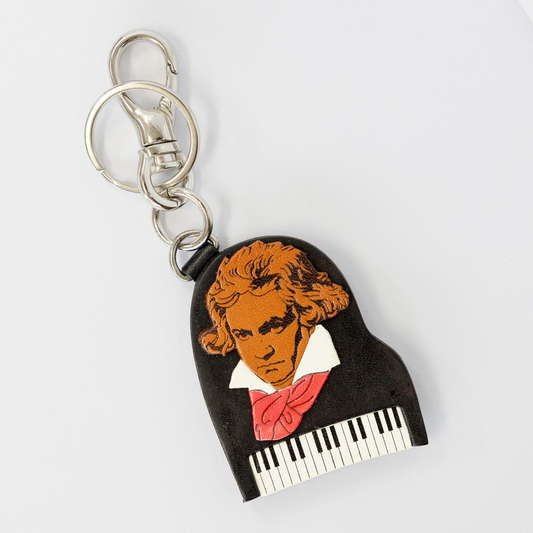 Beethoven Handmade Leather Goods/Bag Charm
