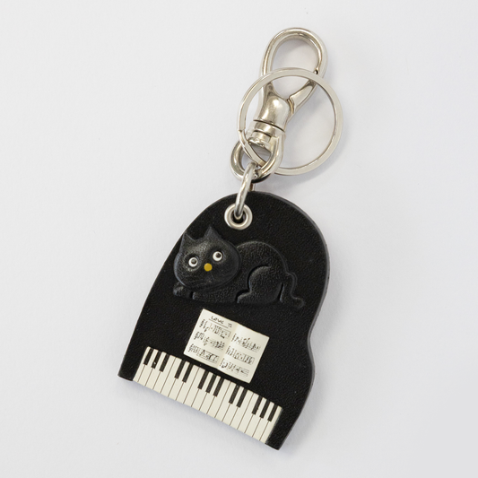 Piano Handmade Leather Goods/Bag Charm
