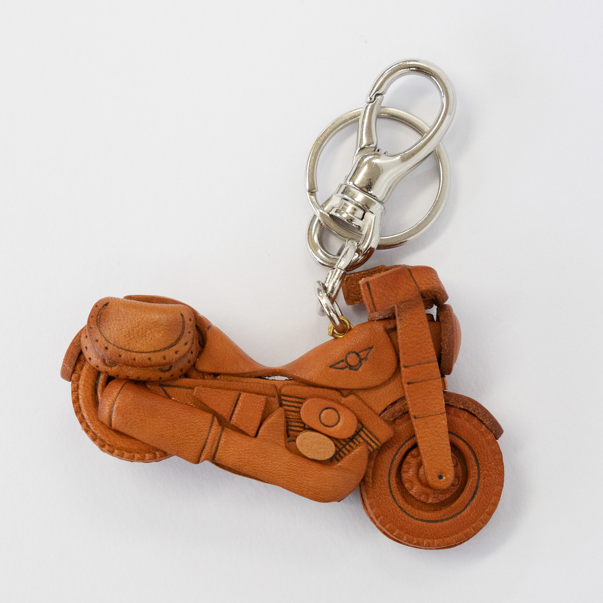 Chopper Bike Leather Goods/Bag Charm