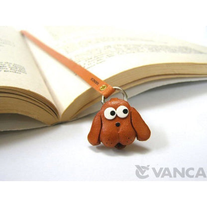 Dog Handmade Leather Animal Bookmark/Bookmarker