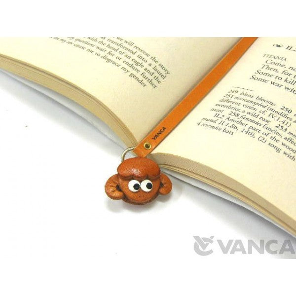 Sheep Handmade Leather Animal Bookmark/Bookmarker