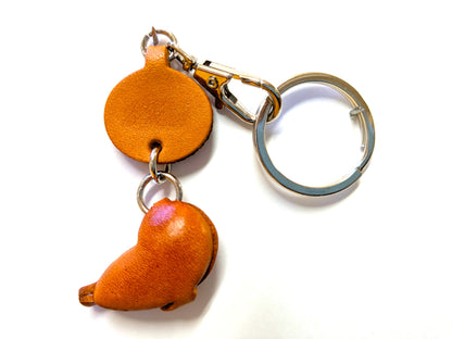 Seal Japanese Leather Keychains Fish