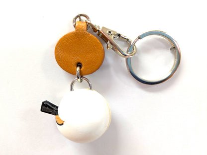 Long tailed tits Leather Keychains Animal