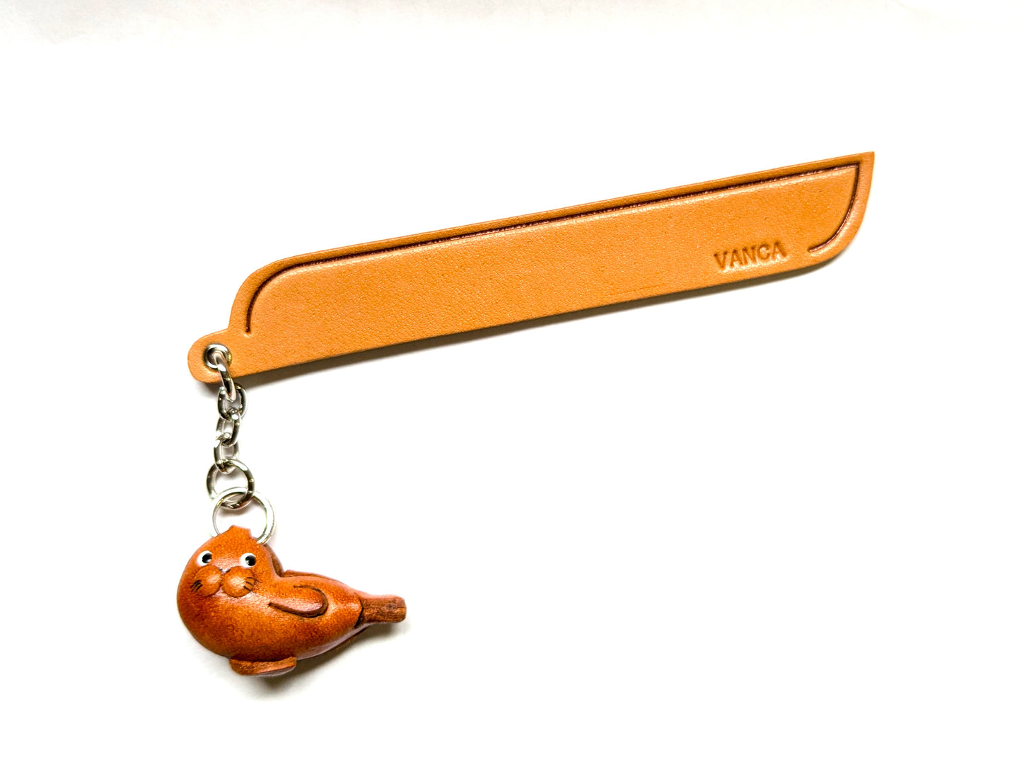 Seal Leather Charm Bookmarker