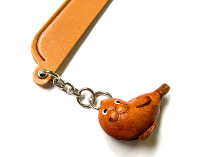 Seal Leather Charm Bookmarker